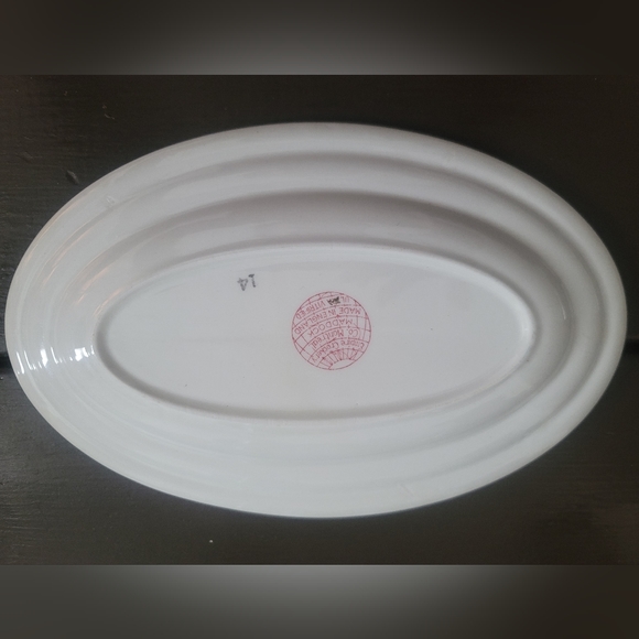 Vintage ceramic plate - Picture 2 of 4